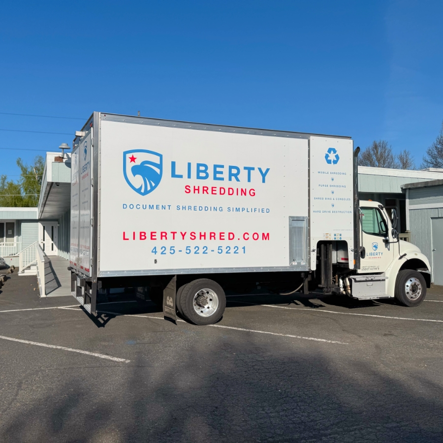 Liberty shred truck