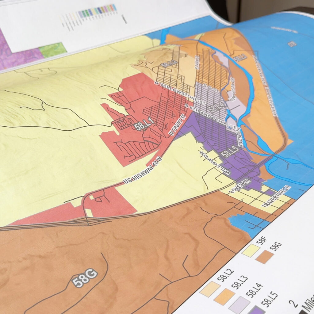 map scanning