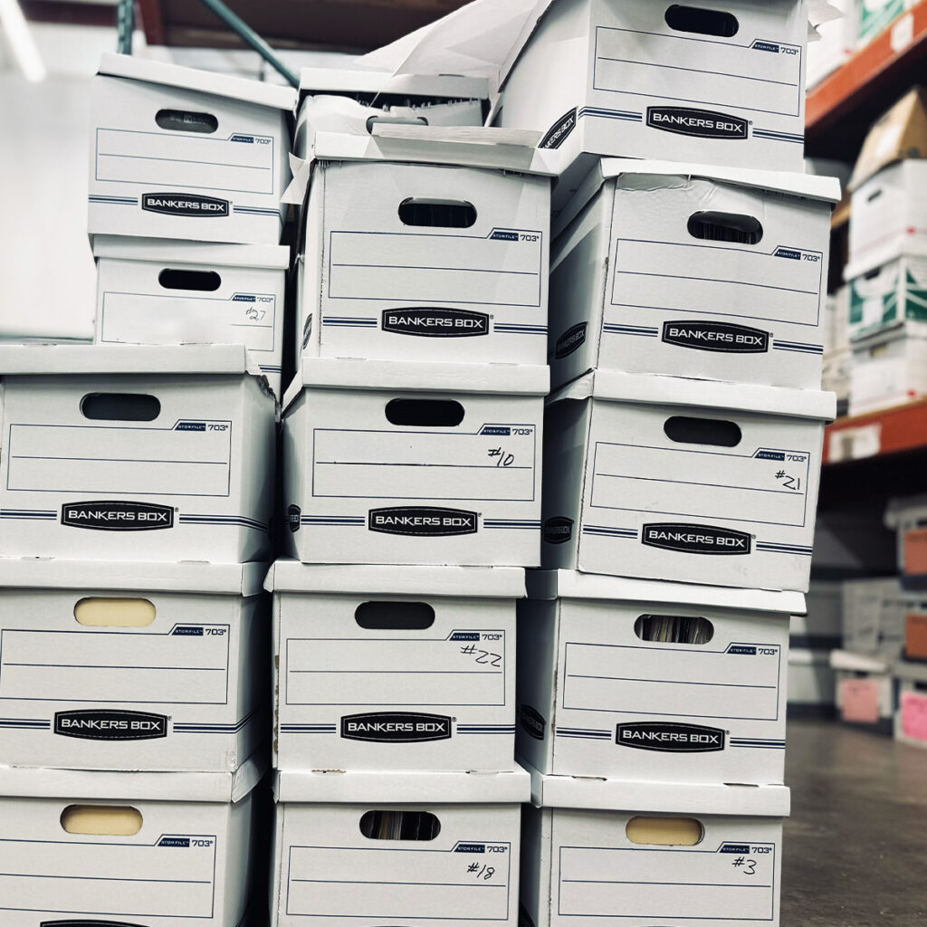 banker box storage